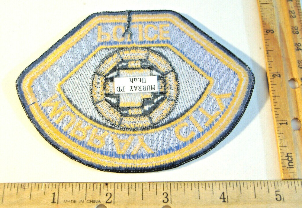 MURRAY CITY POLICE~ UTAH FABRIC PATCH