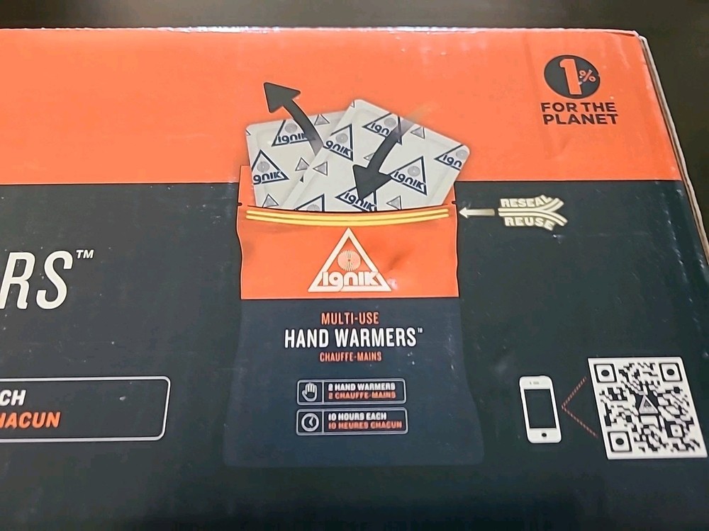 Ignik Resealable Multiple-use Hand Warmers 50-pack