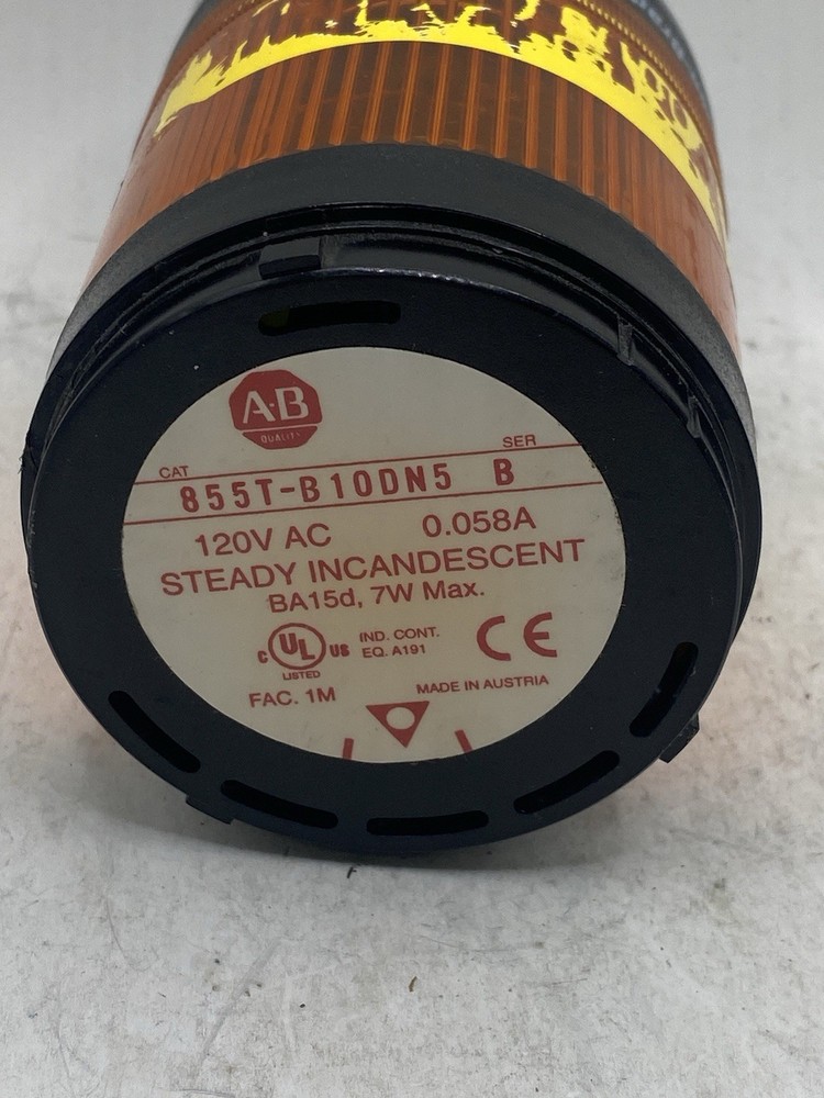 Allen-Bradley 855T-B10DN5 70 mm Control Tower Stack Light