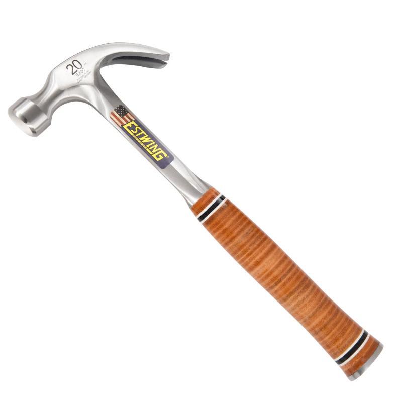 Estwing E16S 16 Oz Rip Claw Hammer With Leather Grip
