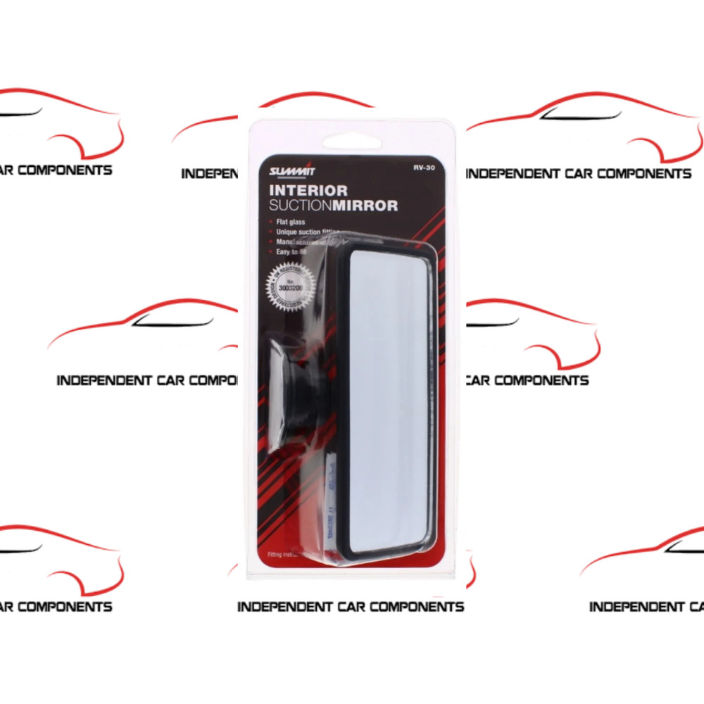 Car Interior Rear View Mirror Suction Cup Fit Learner Driver Summit RV30