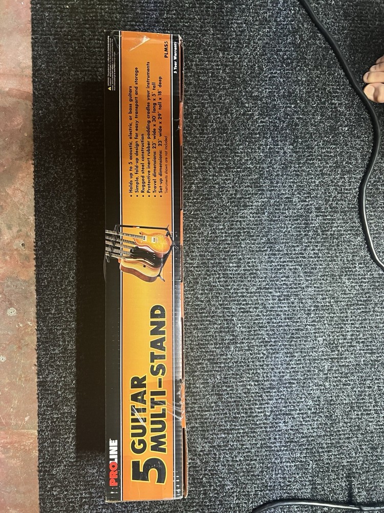 Proline PLMS5 5-Guitar Folding Stand