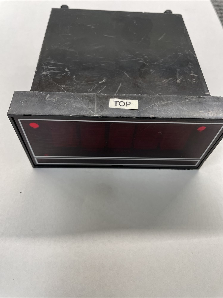 Texmate 5 digit Panel Meter Display Red