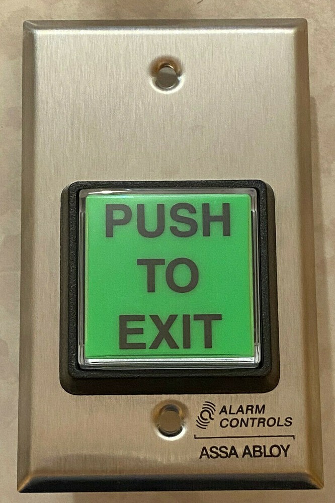 NEW Alarm Controls TS-2 Request to Exit Station SPDT 10A @ 35V DC Illuminated