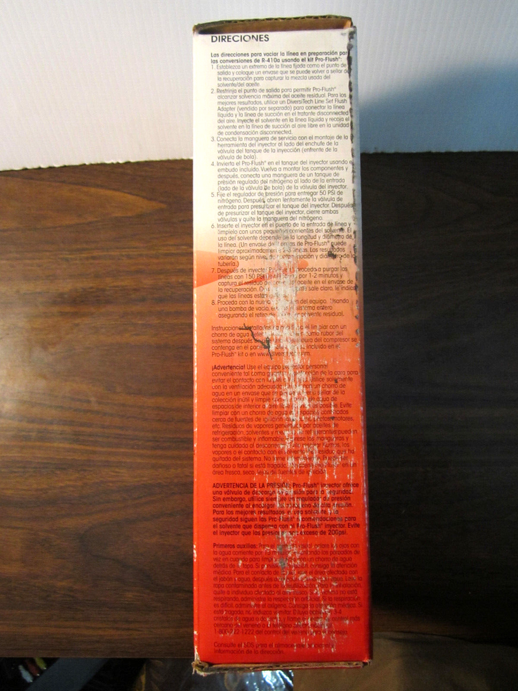 Diversitech Pro Flush HVAC Solvent Flushing Kit