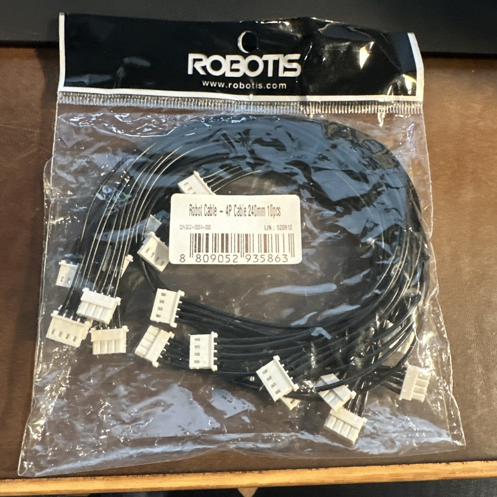 Dynamixel 4Pin Cable Pack 240mm/24cm (10 units)