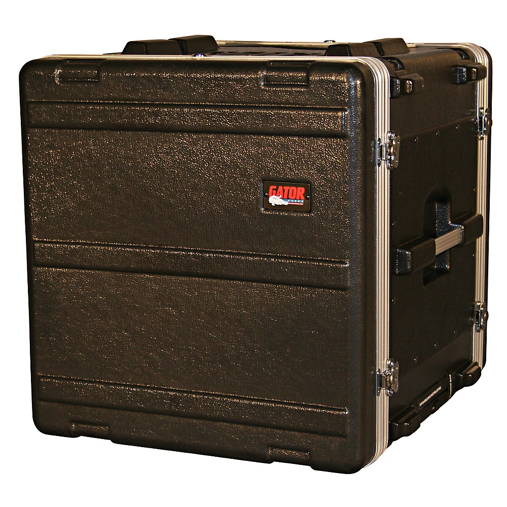 Gator GRR-10L Roller Rack Case Black 10-Space