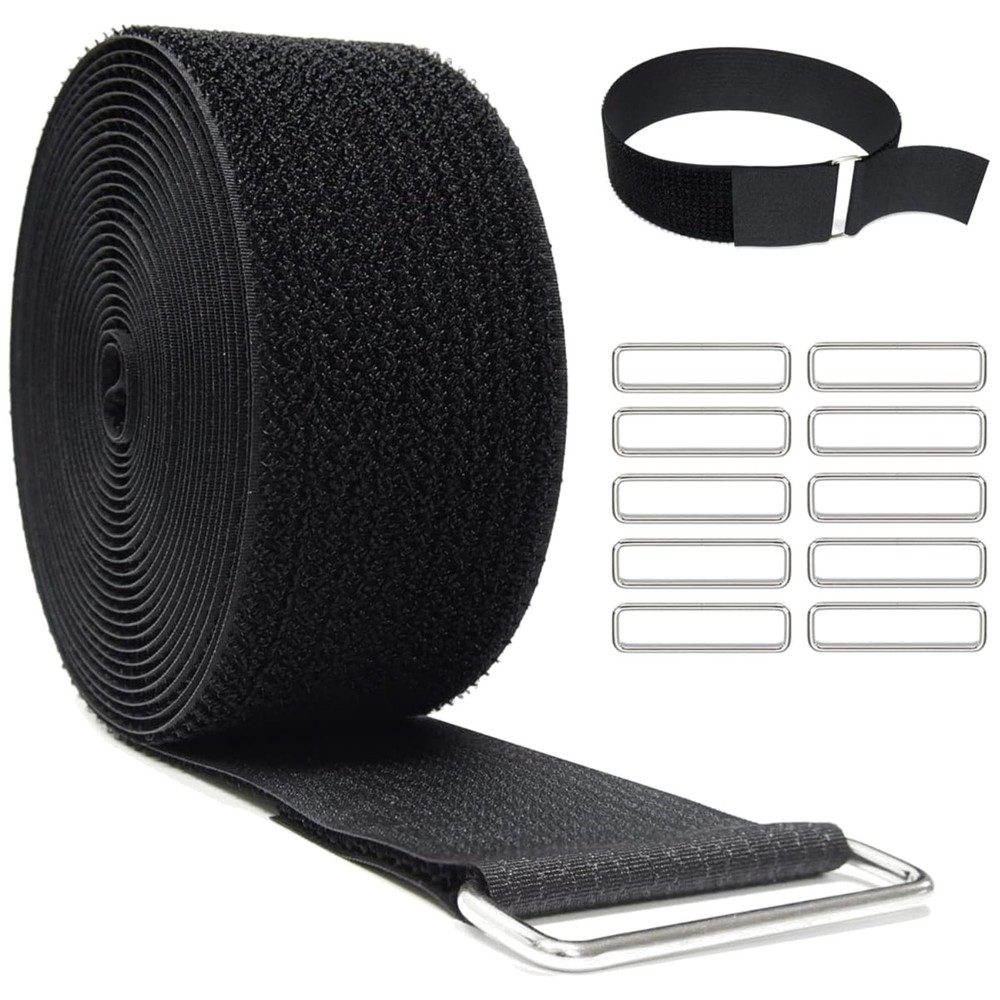 Adjustable Nylon Cable Ties for Organization, 32ft