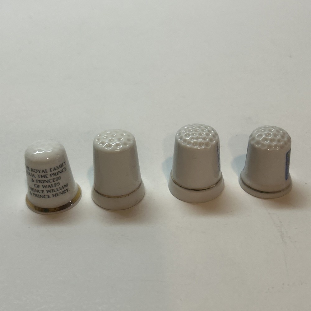 50 Mix Porcelain Thimbles Lot