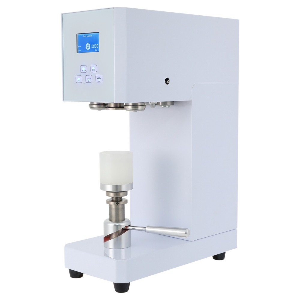 Automatic Pop Can Sealing Machine Can Sealer Container Plastic Bottles W/Counter