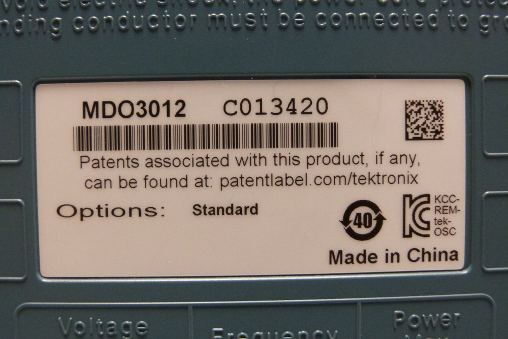 TEKTRONIX - MDO3012