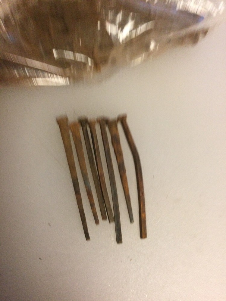 Repurposed Square Nails 50 pieces