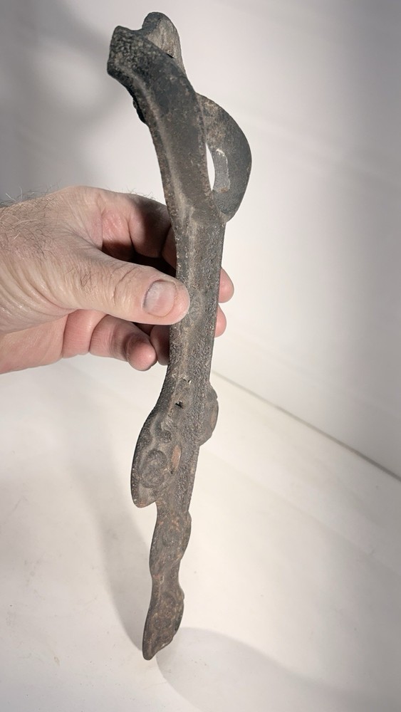 Antique Cast-Iron Blacksmith Hardware 1885 U