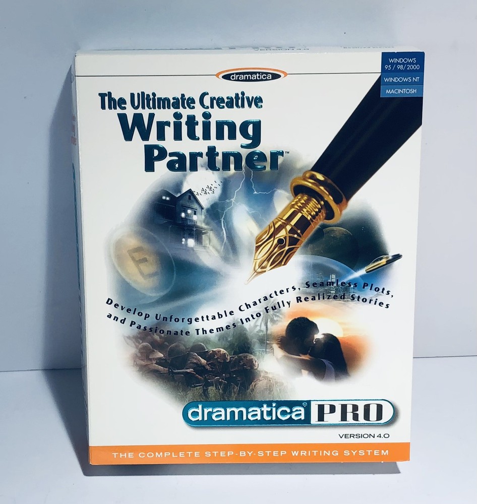 Write Brothers Dramatica Pro Version 4.0 Windows PC & Mac Software Big Box