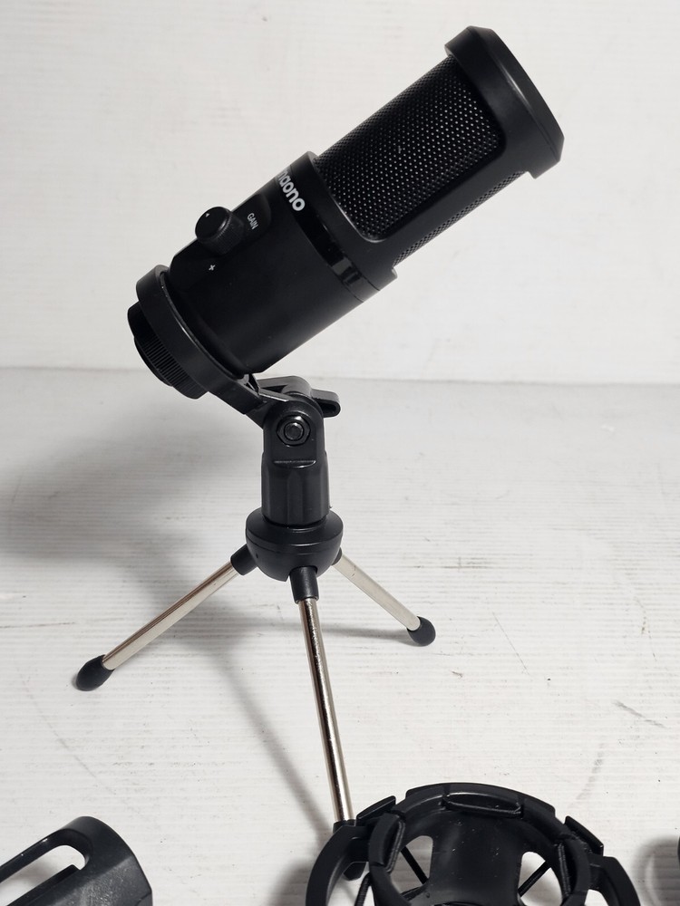 MAONO USB Microphone with 3 Mount & USB Cable ~ Podcast / Gaming