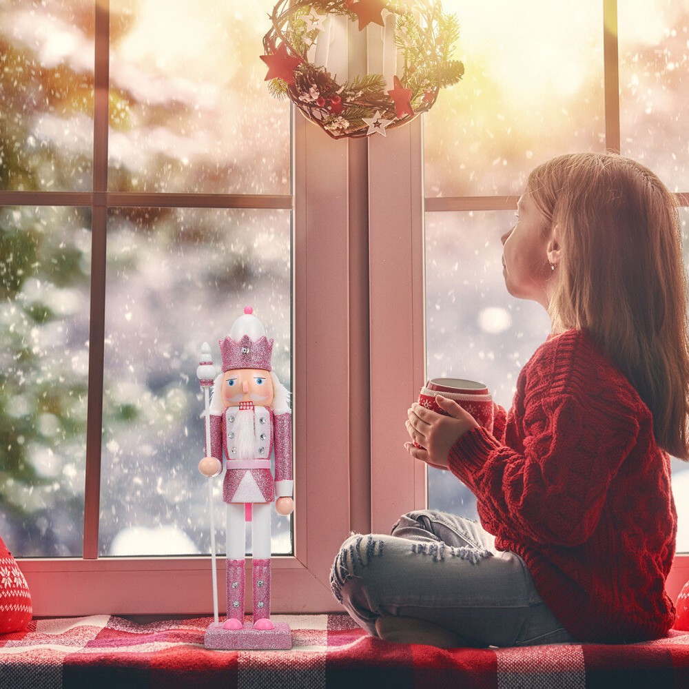 Decorations Valentines Nutcracker Walnut Soldier Puppets