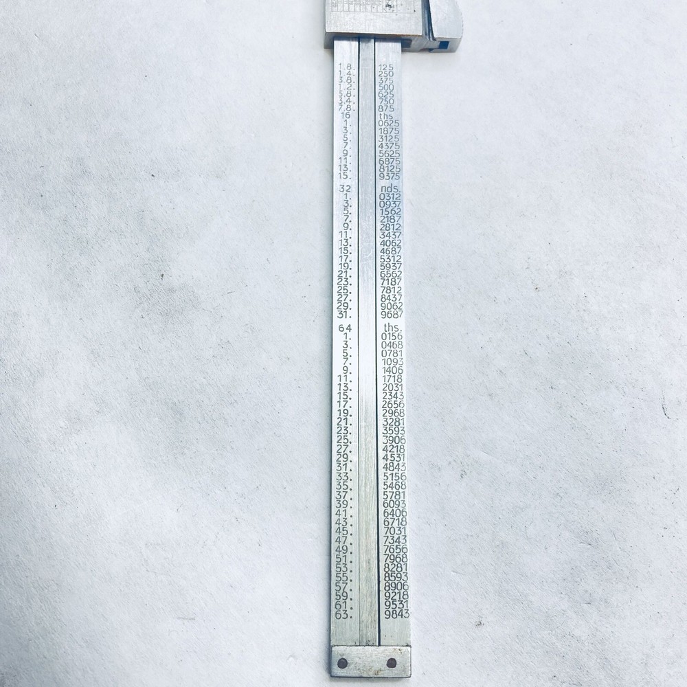 Zeus 6" Vernier Caliper - Hardened - Stainless - Germany