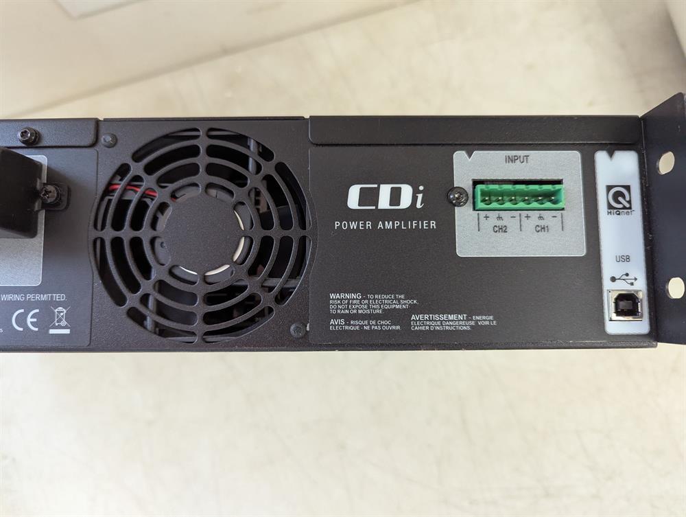 Crown CDi4000 2-Channel 1,200W Stereo Amplifier