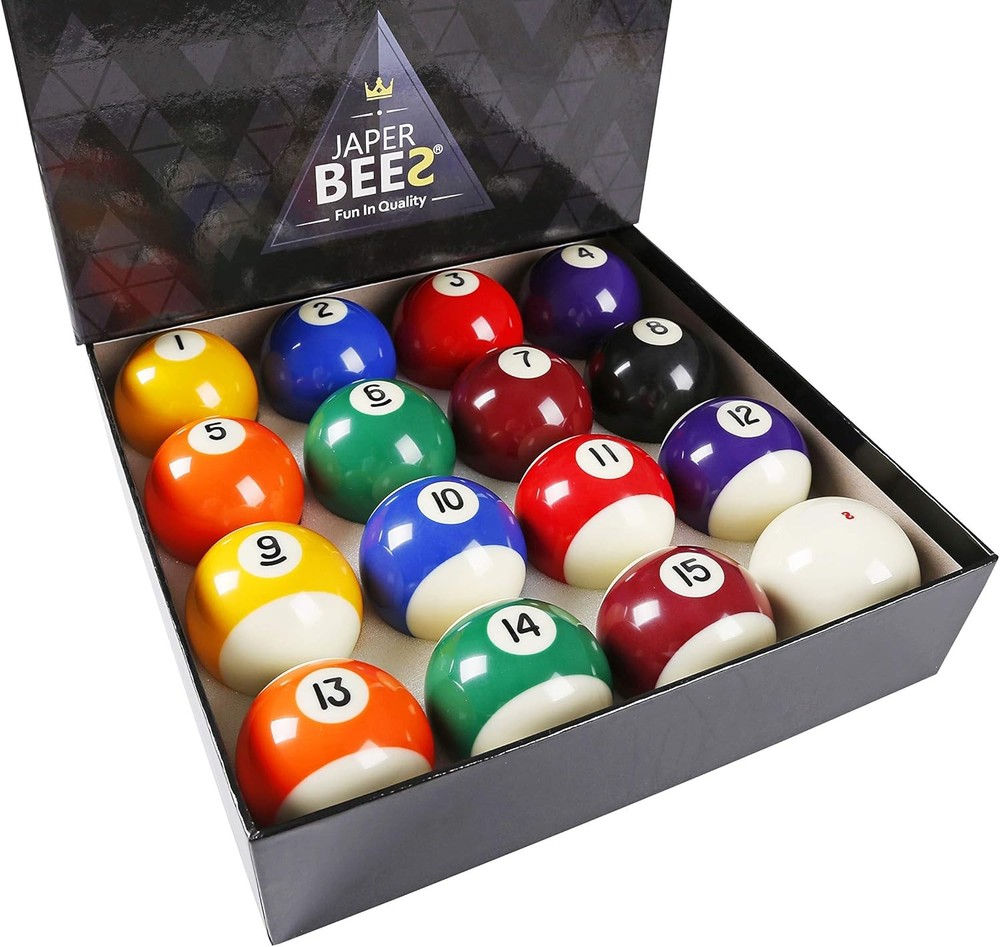 Billiard Balls Pool Set Multicolor