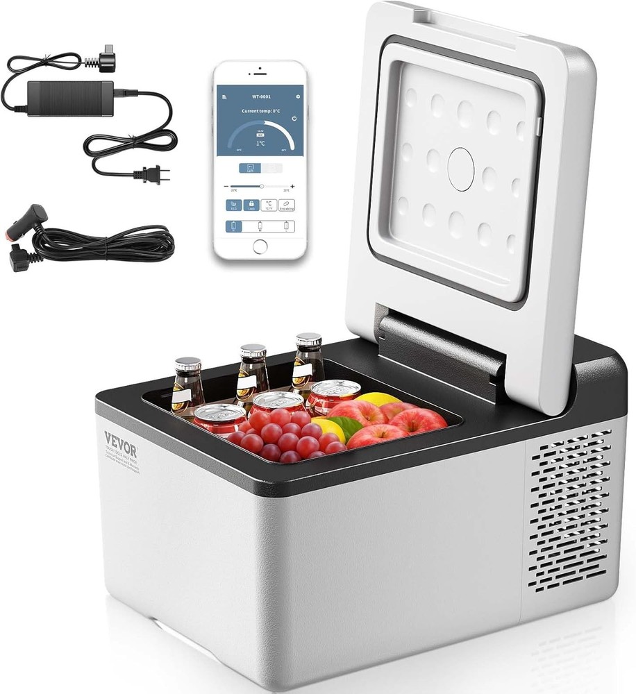 10 Quart 12 Volt Portable Mini Freezer Car Compressor Fridge Cooler