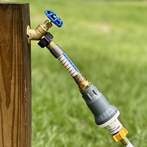 MAX FLOW RV WATER PRESSURE REGULATOR - Safe Pressure Without Restricting Flow!