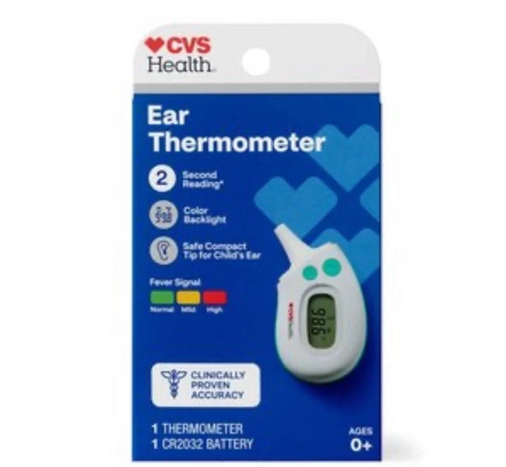 CVS Ear Thermometer with Ear Thermometer