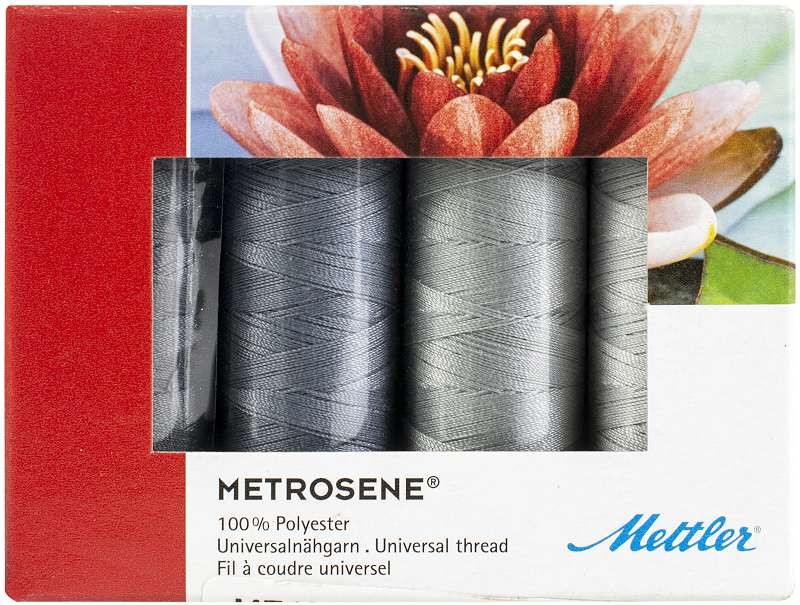 Mettler Metrosene Thread Kits 4/Pkg Grey