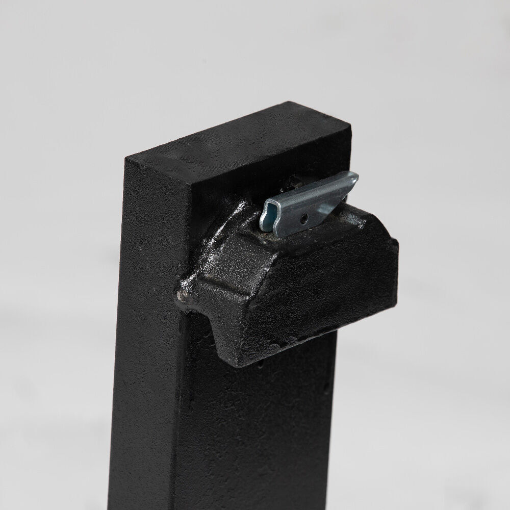 Titan Attachments UA USA Made Grey Step-Through Pallet Fork Frame Attachment