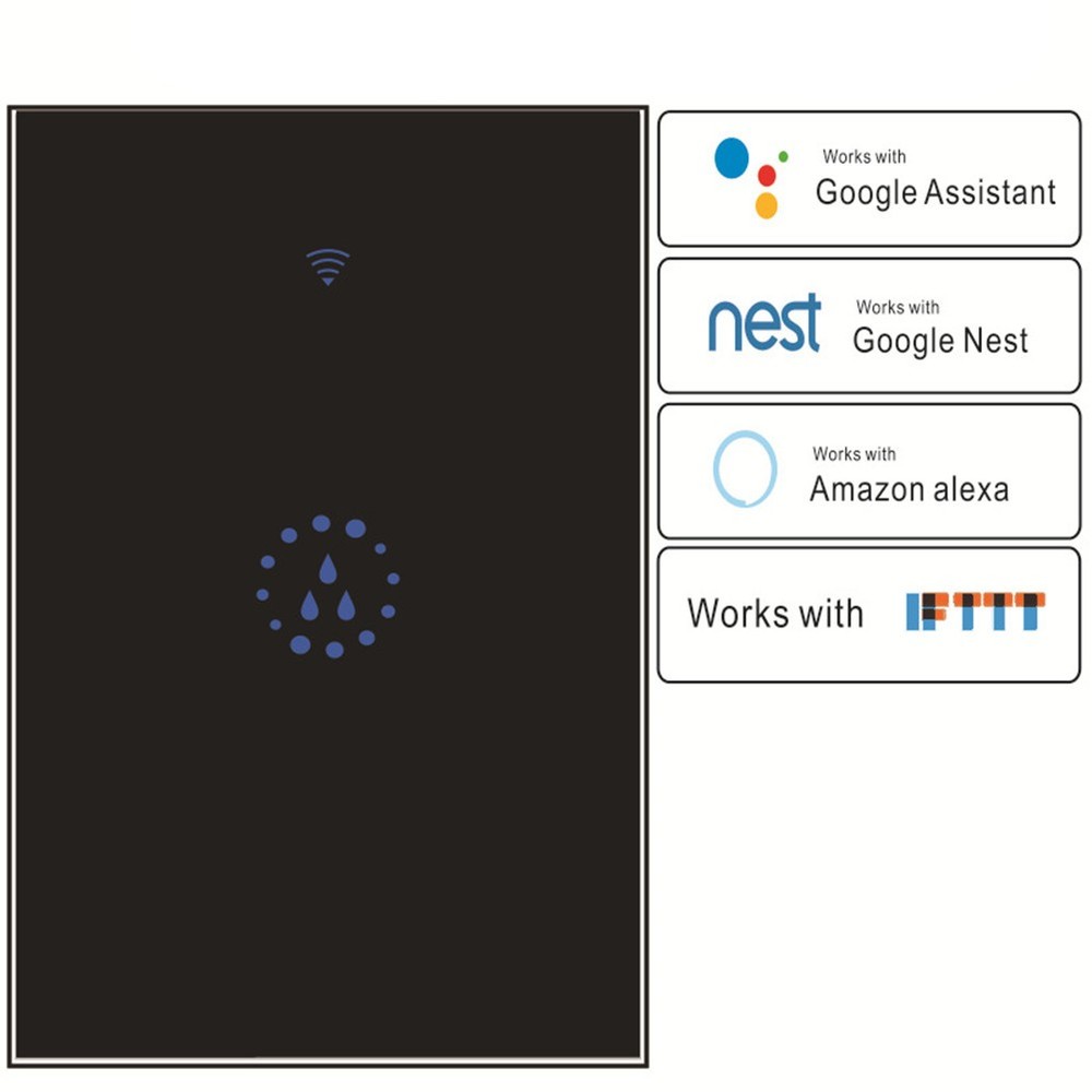 US WIFI Smart Boiler Switch Water Heater APP Remote Voice Control Timer Switch