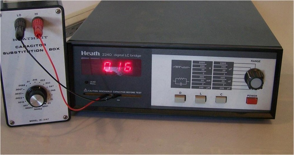 Heathkit Digital LC Bridge model IT-2240