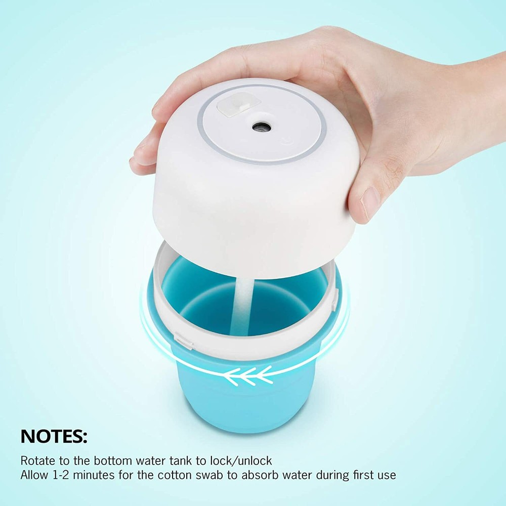 Mumba Mini Humidifier USB Powered Cool Mist Air Diffuser Collapsible Water Tank