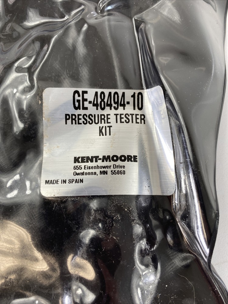 Kent-Moore GE-48494-10 Pressure Tester Kit Set Tool