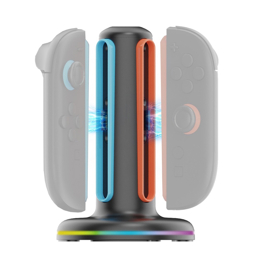Dual-Side Magnetic Alignment System Charging Dock for Nintendo Switch 2 JoyCon 2