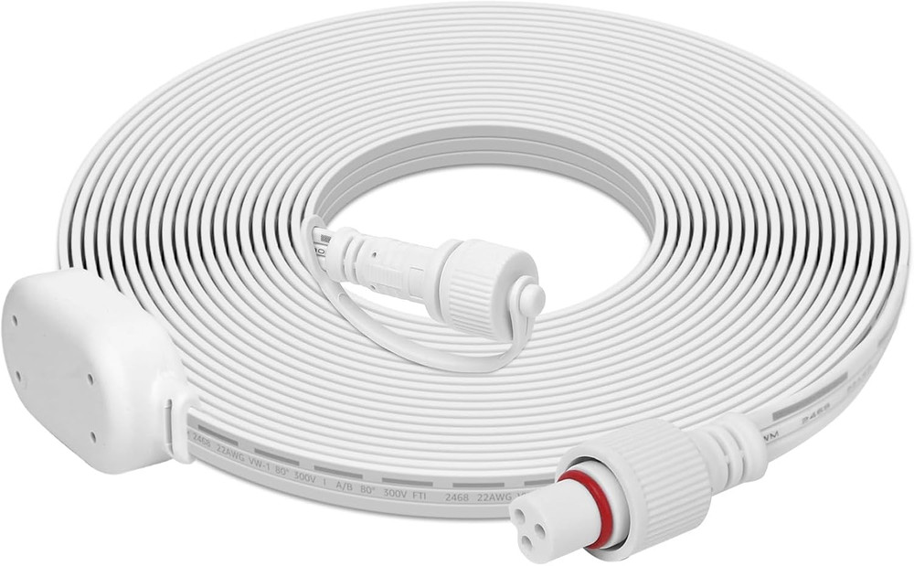 Permanent Lights Accessories Only 10Ft Extension Cable E1 Permanent Outdoor Cord