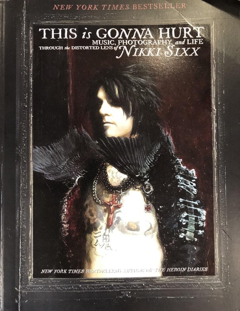 Nikki Sixx- Signed Softcover Book