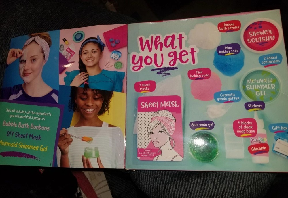 Klutz Bath & Body Box Bath Bomb Kit