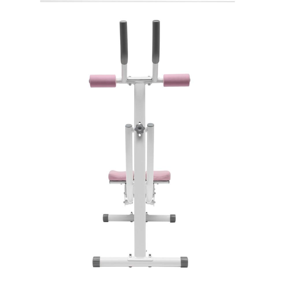 Foldable AB Machine AB Cruncher Abdominal Workout Sit Up Bench Core Toner Shaper