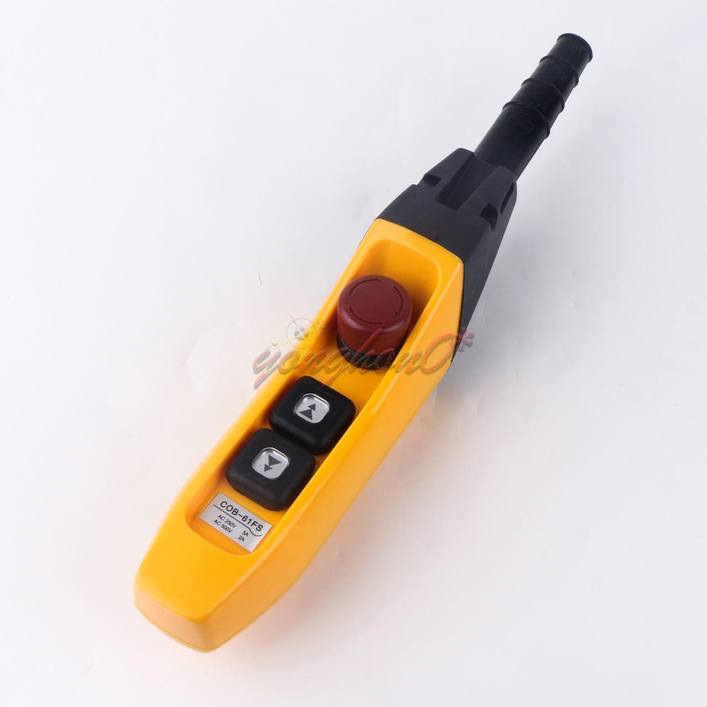 1PC NEW Crane Hoist Control Button switch double speed COB-61FS COB