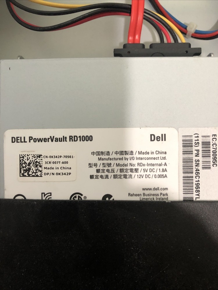 IBM Rack Mount Dual RDX Dell Drives.