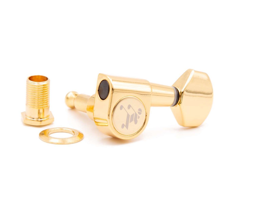 Tone Ninja Import 2-Pin tuner set, 7 String 4x3, Gold