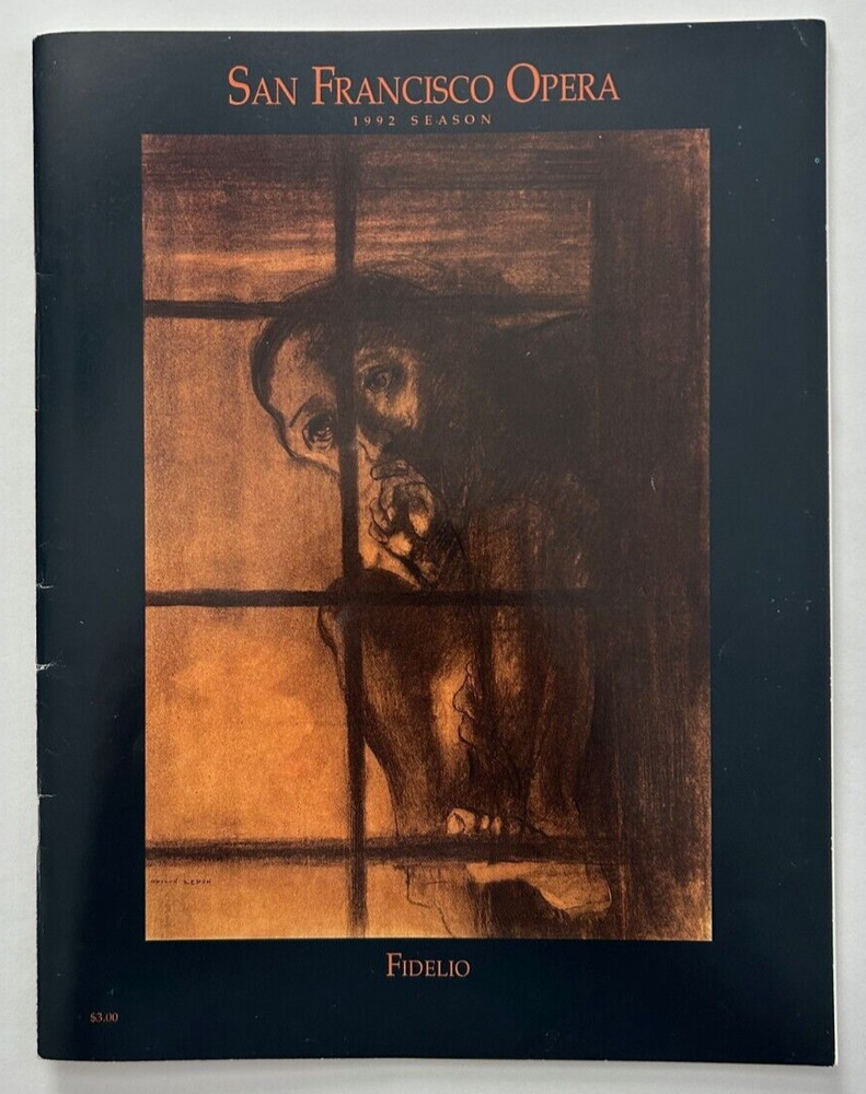Hildegard Behrens Signed 1992 San Francisco Opera Program