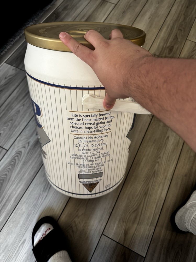 Kooler Kraft Miller Lite Beer, Beer Cooler