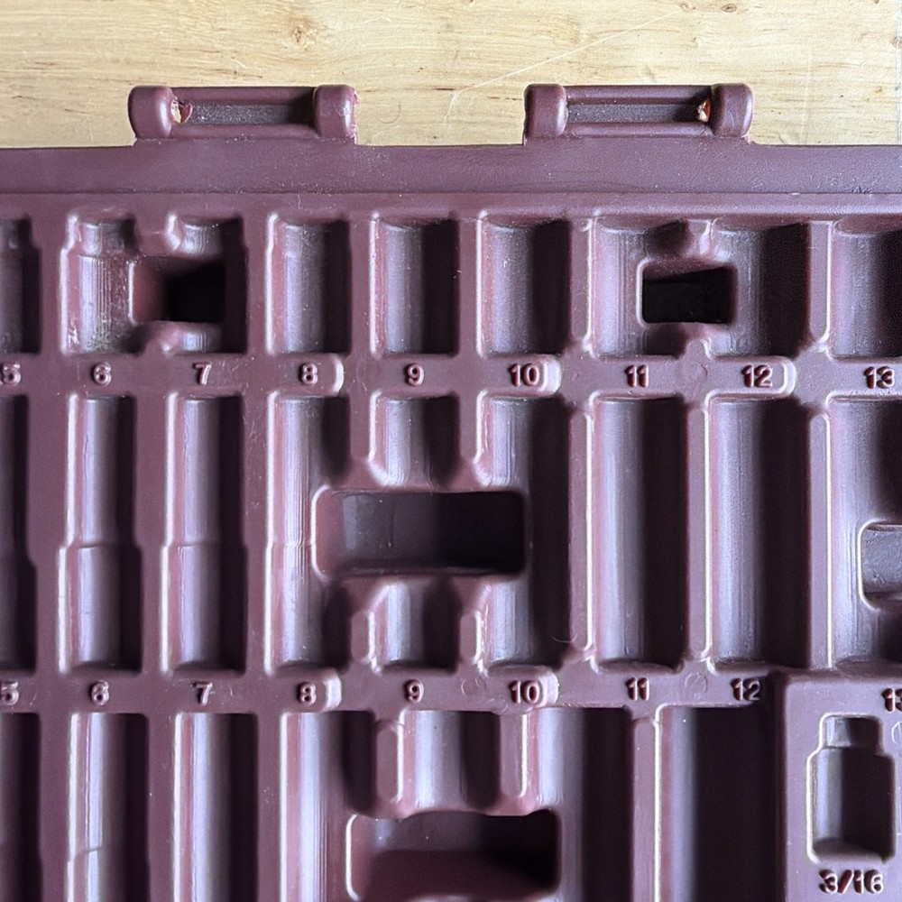Matco Socket Set Organizer HALF CASE ONLY for Deep Shallow SAE Metric Impact