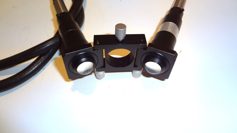 LEITZ WM  TOOLMAKER INCIDENT LIGHT ATTACHMENT WITH BIFURCATED LIGHT GUIDES