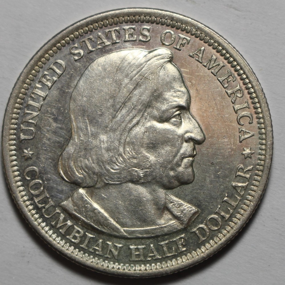 1893 DMPL Columbian Commemorative Half Dollar M530