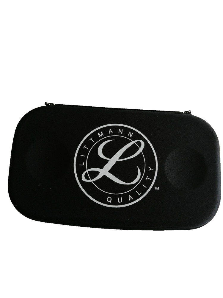 Protective Hard Case for Stethoscope - Durable Black Storage Bag