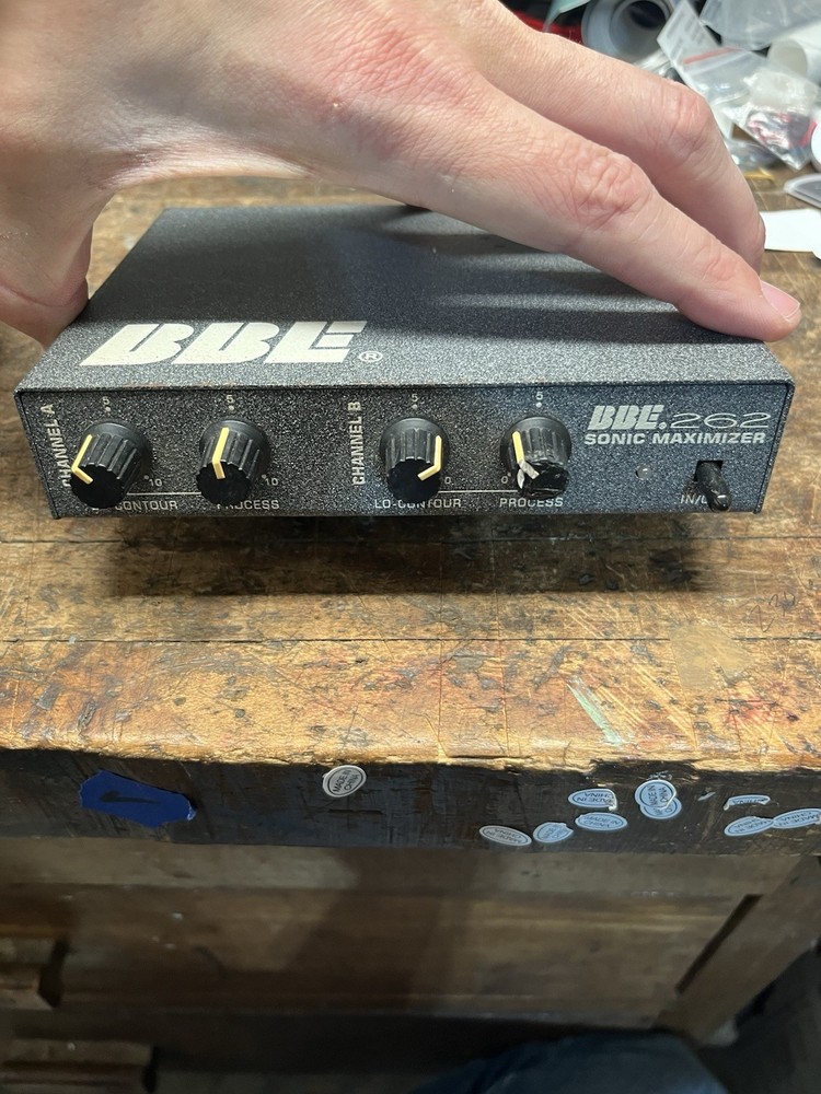 Used BBE 262 Sonic Maximizer Signal Processor