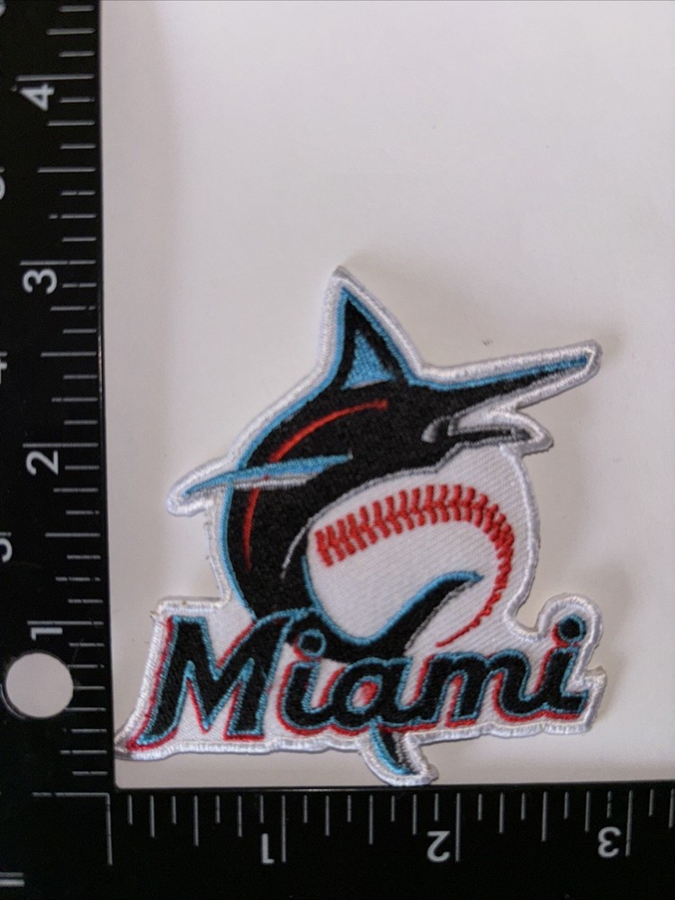 Miami Marlins iron on patch