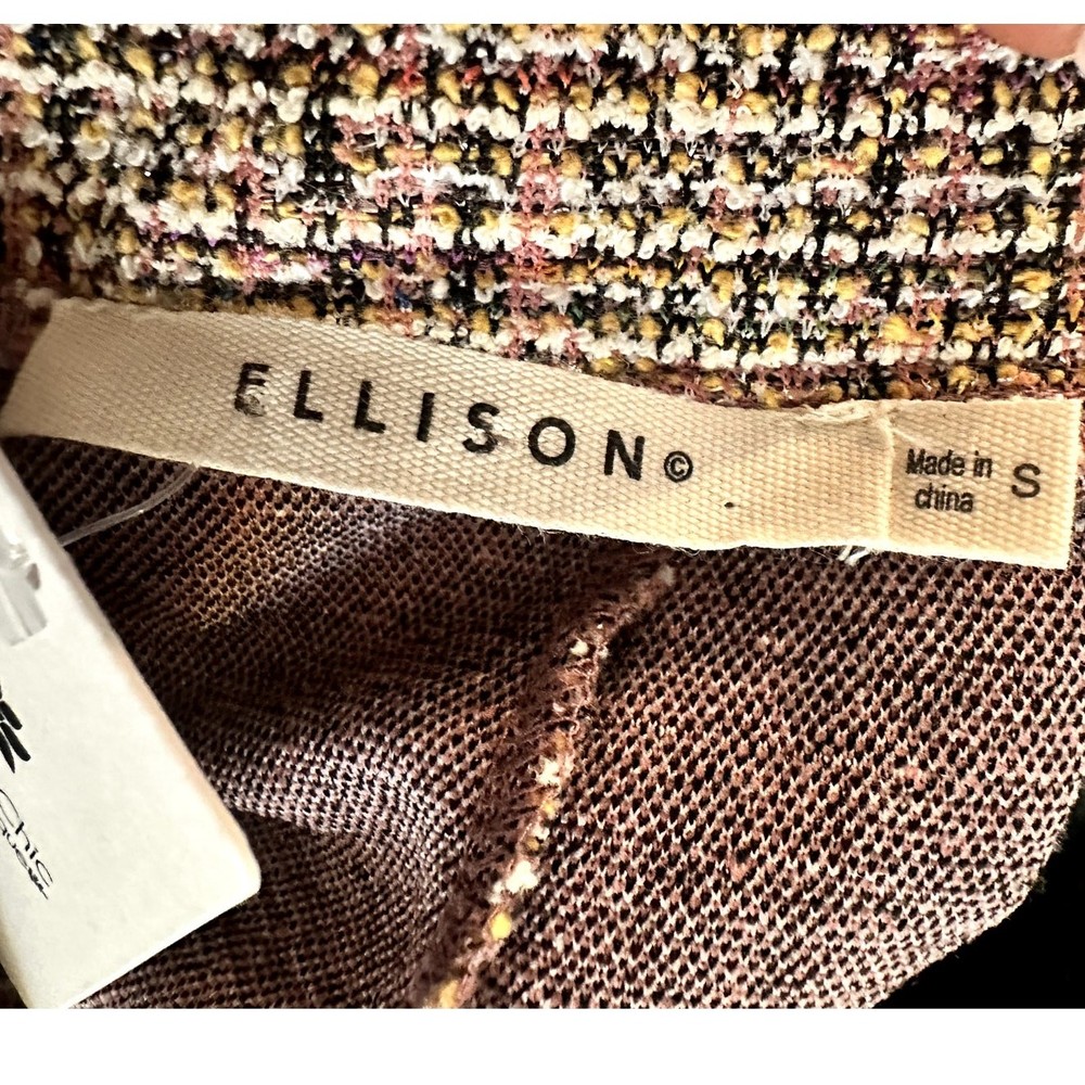 Ellison – Multicolor Tweed Pant Set (Sold by ECB) – S