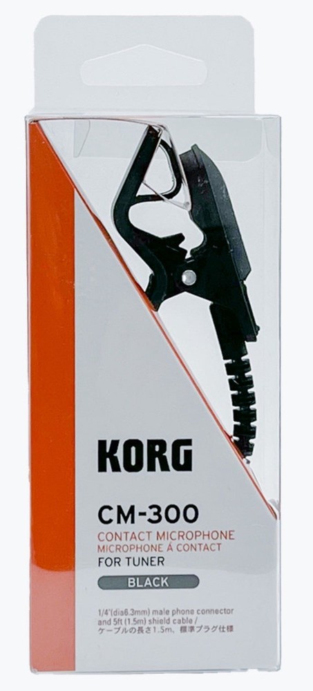 KORG CM-300-Contact Microphone Black - New